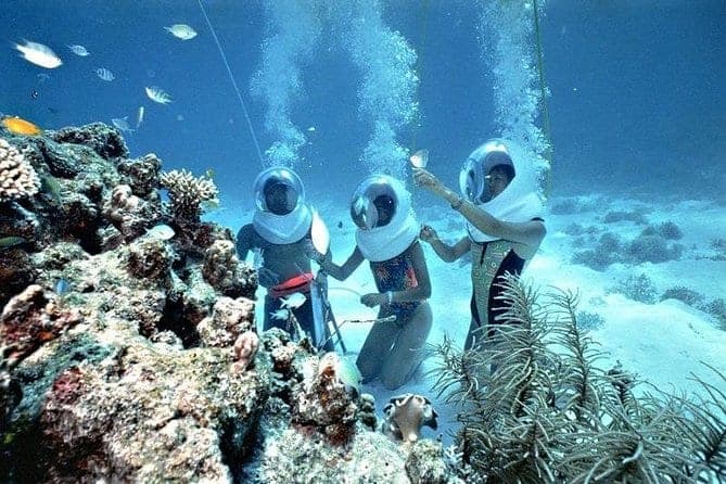 Coral Island Pattaya sea walking activity Tawaen Beach