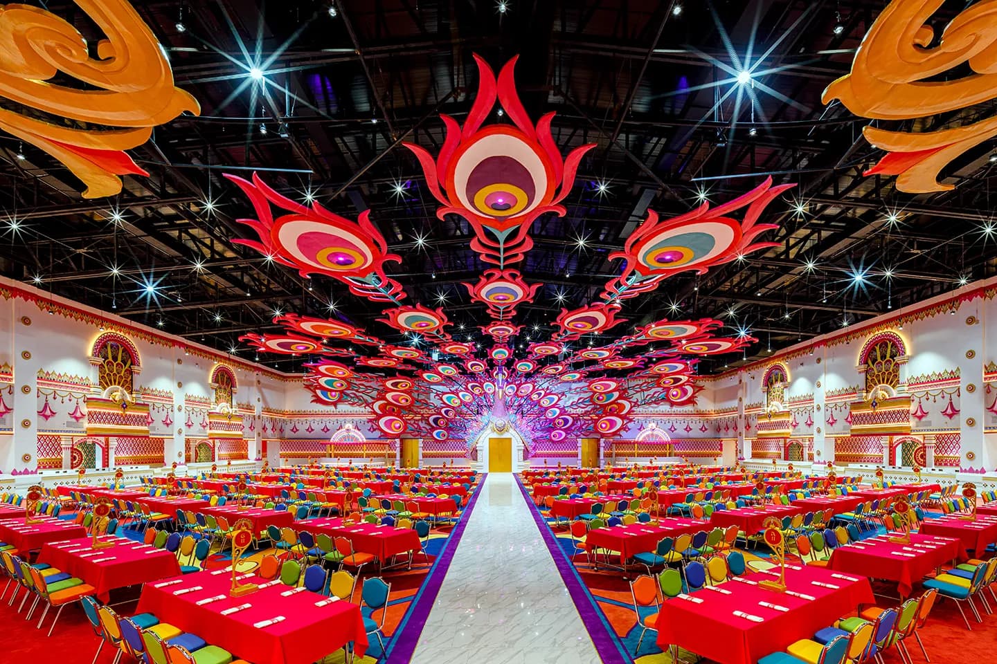 Carnival Magic Phuket Bird of Paradise buffet restaurant all you can eat dinner Thailand