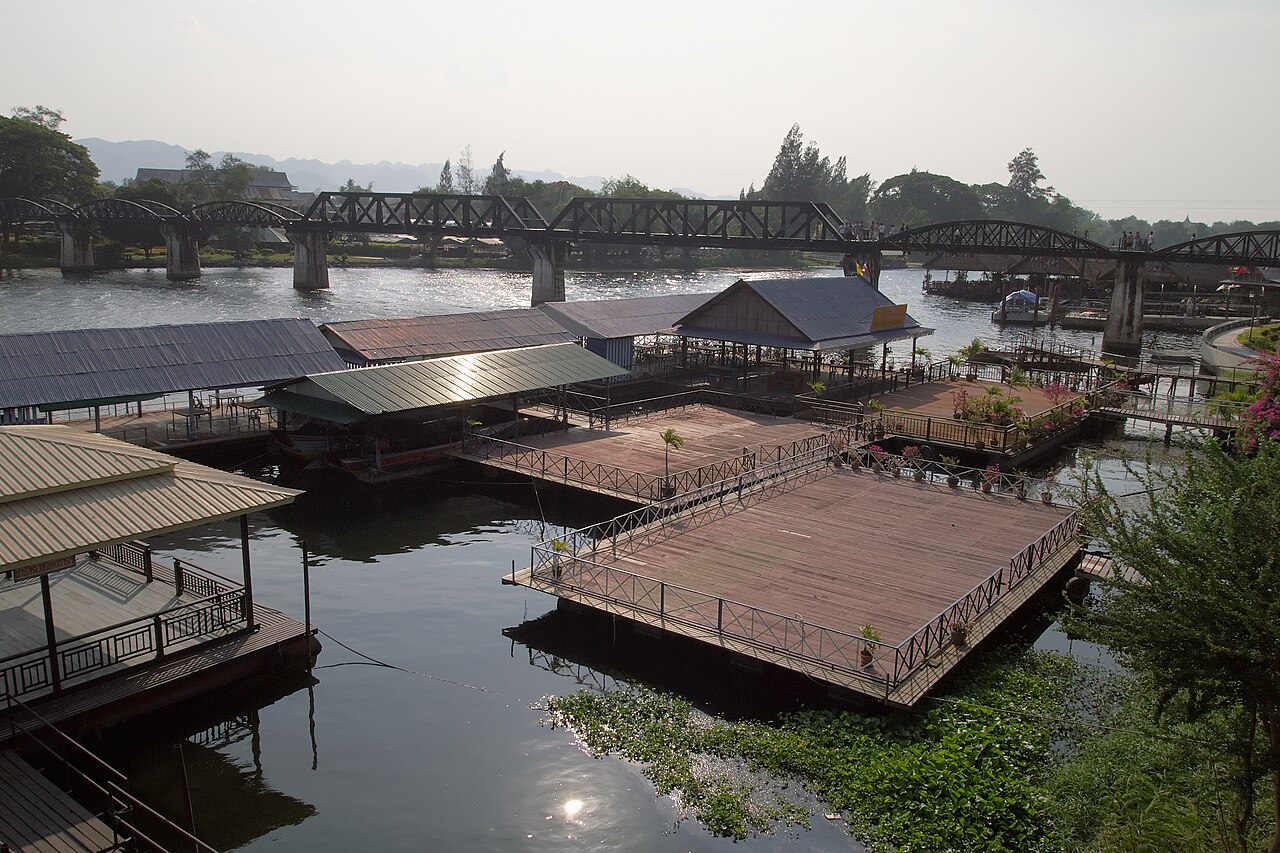 Kanchanaburi River Kwai view Thailand day trip from Bangkok